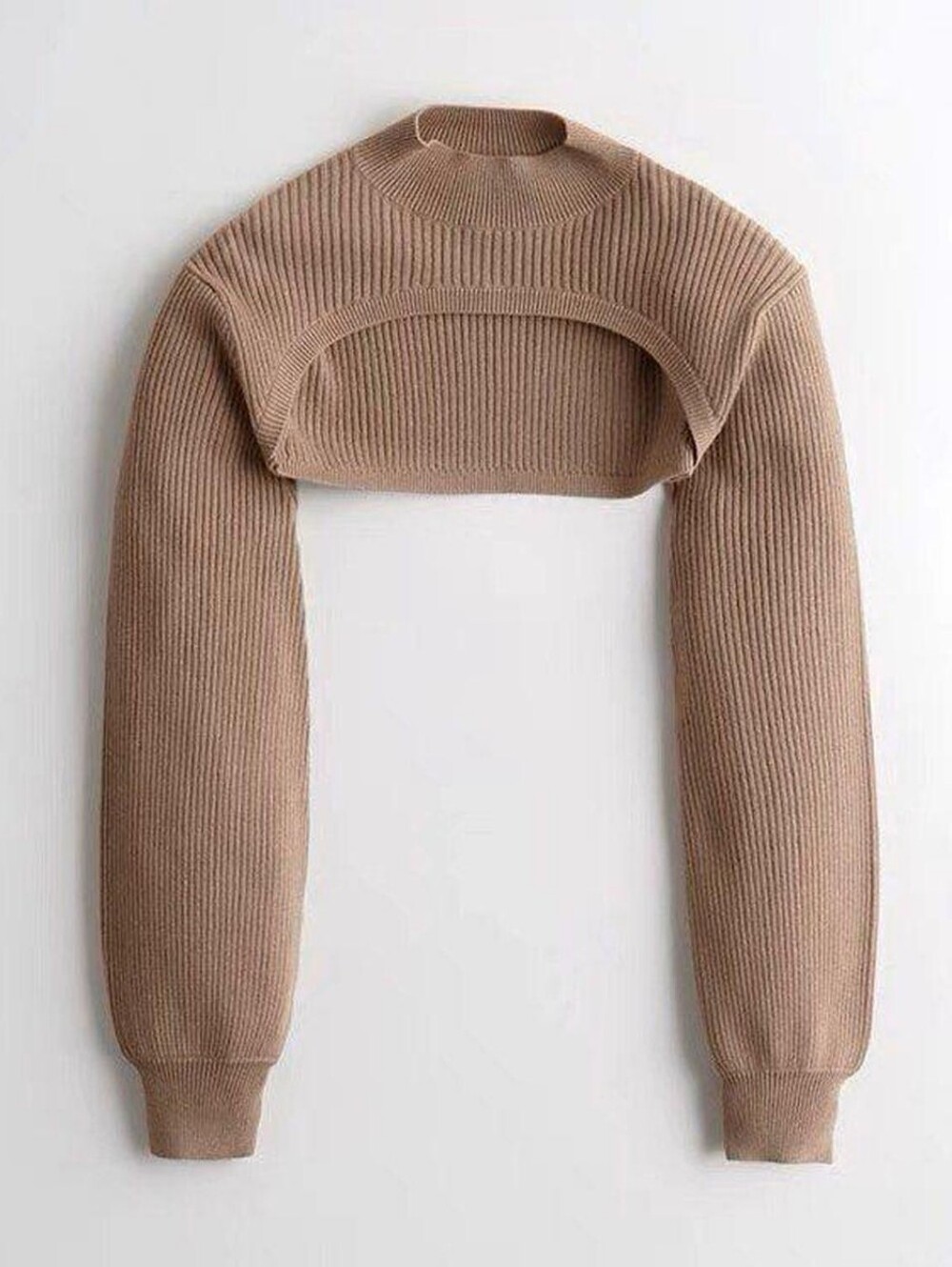 Social Tourist Bolero Long Sleeve Shrug Sweater